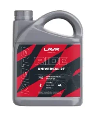 Масло Lavr MOTO Ride Universal 2T FC 4л