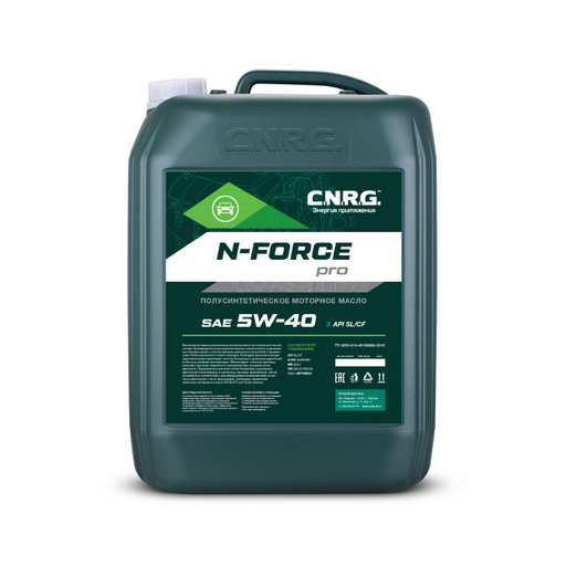 Масло моторное C.N.R.G. N-Force Pro 5/40 API SL/CF ACEA A3/B4