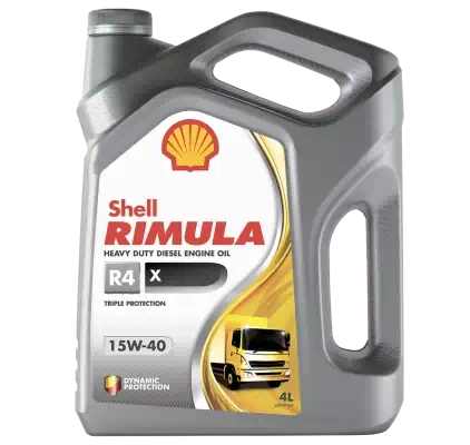 Масло моторное Shell 15W-40 Rimula R4X 4л
