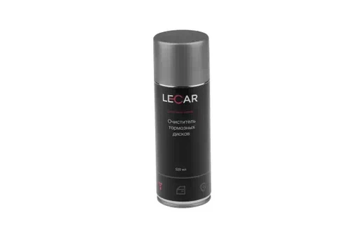 Очиститель тормозных дисков Lecar 520 мл (аэрозоль)
