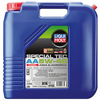 Масло моторное Liqui Moly Special Tec AA Diesel 5/40 API CK-4 Масло моторное Liqui Moly Special Tec AA Diesel 5/40 API CK-4