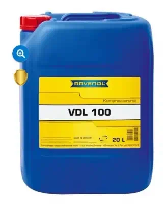 Масло компрессорное Ravenol Kompressorenoil VDL 100 20л 4014835736122