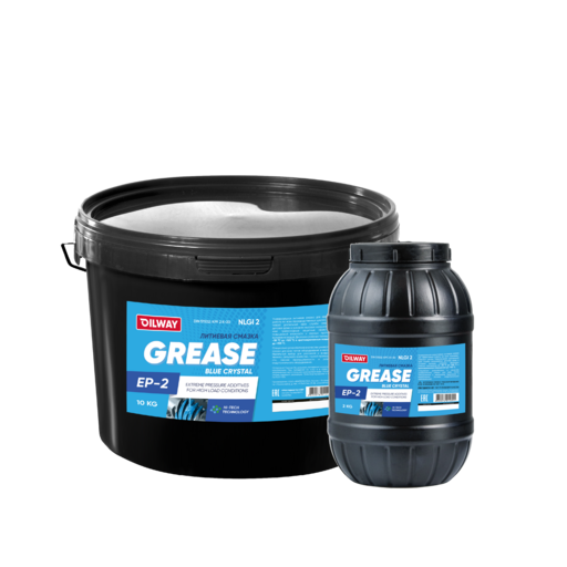 Смазка универсальная литиевая Нефтесинтез Oilway Grease Blue Crystal EP 2