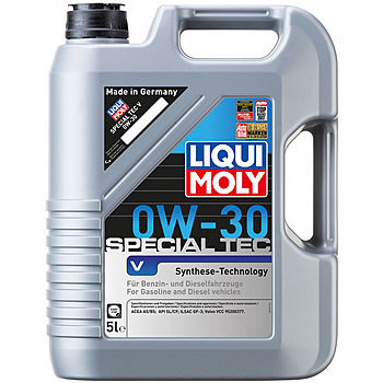 Масло моторное Liqui Moly Special Tec V 0/30 API SL/CF Масло моторное Liqui Moly Special Tec V 0/30 API SL/CF