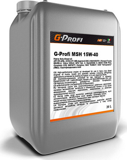 Масло моторное Gazpromneft G-Profi MSH 10/40 API CH-4/SL