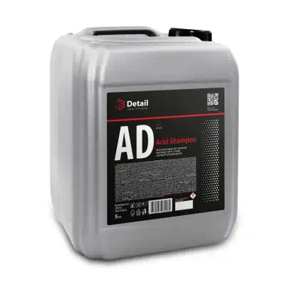 Автошампунь Detail вторая фаза AD Acid Shampoo кислотный 5 л