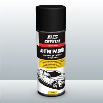 Антигравий AVS прозрачный аэрозоль 520 мл AVK-138