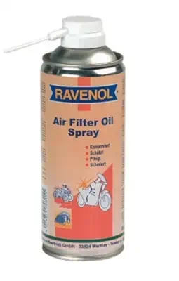 Масло Ravenol Air Filter Oil Spray пропиточное спрей 0,4л 4014835703155