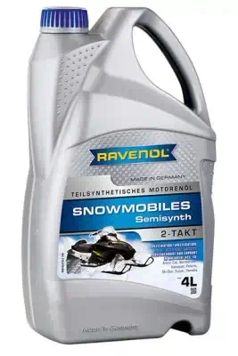 Масло Ravenol Snowmobiles Teilsynth 2-Takt полусинтетическое 4л