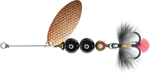 Каменная блесна STONEBAIT Canibal Black Nugget #1 Медь 3,5 гр