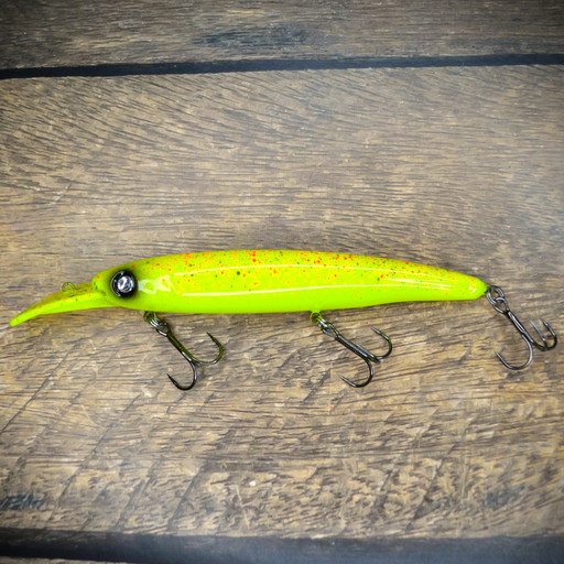 Воблер SHINDIN Troll 120F #19 Zombie Lime