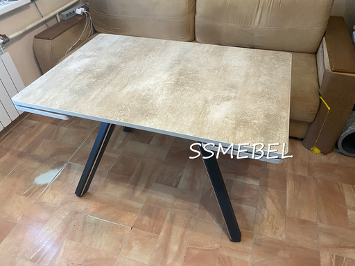 СТОЛ ЛОФТ КАЛИПСО Кремомый парфир