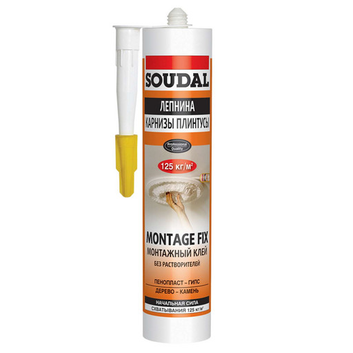 Клей монтажный Soudal Montage FIX