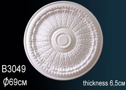 Лепнина Perfect B3049 Розетка потолочная