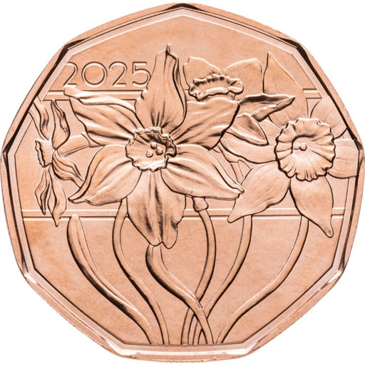5 евро Австрия 2025 «Нарцисс»