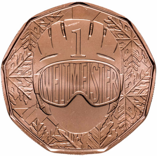 5 евро Австрия 2024 «ЧМ по горнолыжному спорту 2025»