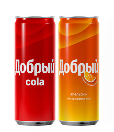 Напиток "Добрый" 0,33 л. ж/б в ассортименте