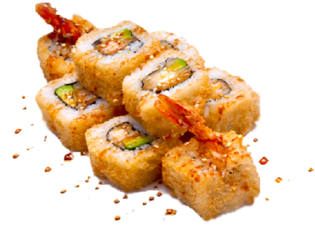 Горячая Калифорния с креветкой