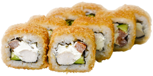 Горячая Калифорния с мясом краба