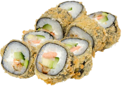 Горячие Футомаки с угрём и креветкой