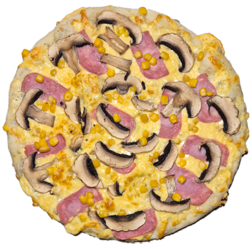 Пицца Ветчина и грибы 30 см.