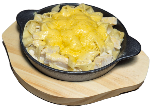Сковородка Паста с курицей и сыром