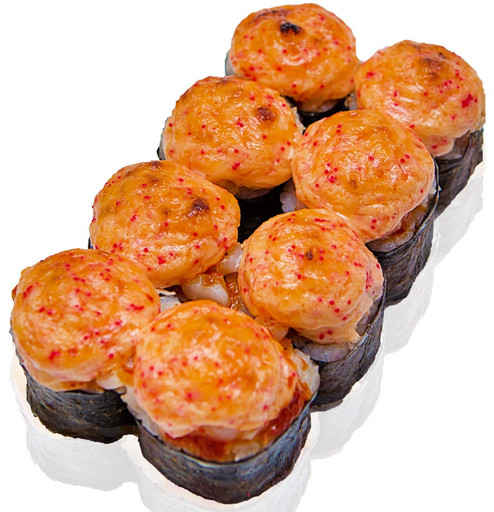 Запечённые Футомаки с тунцом и лососем