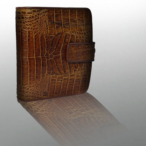 Мужской кошелек портмоне из кожи крокодила