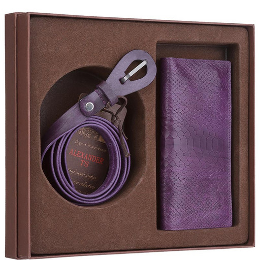 Подарочный набор - из натуральной кожи Premium